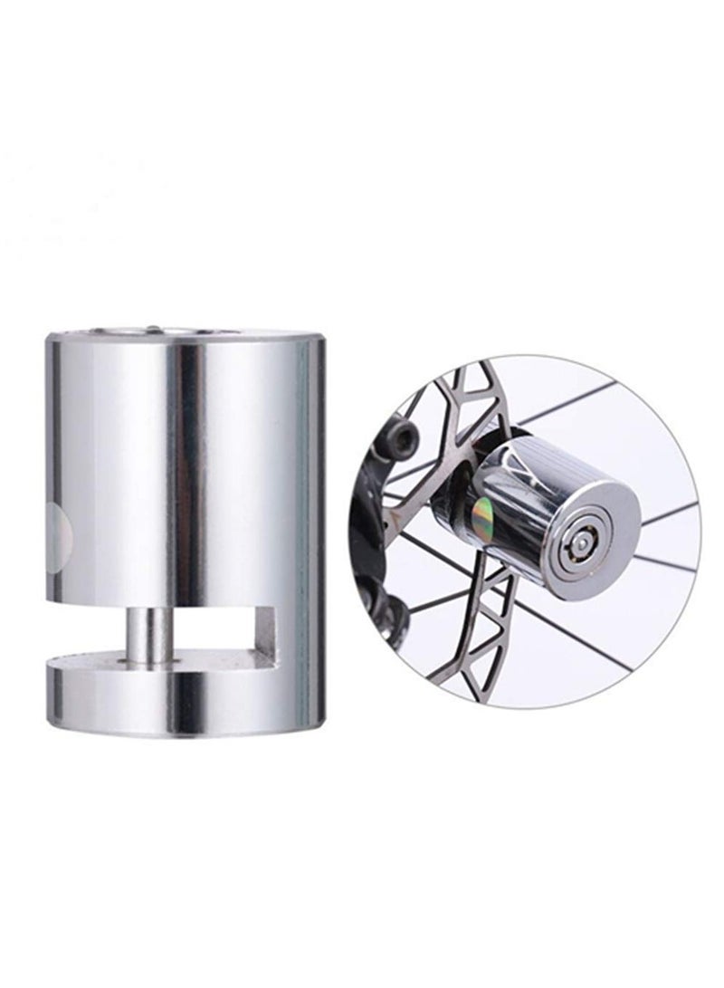 Zikra Bike Lock, High Hardness Mini Anti-Rust Disc Brake Lock Security, Small And Portable Motorcycle Disc Lock, Waterproof Anti-Theft Padlock For Motorcycle Mountain Bike Bicycle - Image 1