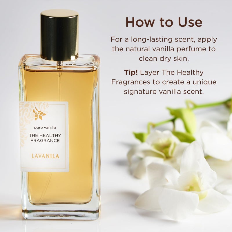 Lavanila Pure Vanilla Perfume Set for Women (1.7 Fl Oz + 10ml Roller-Ball) - Pure Madagascar Vanilla Fragrance, Clean and Natural Eau de Parfum Made In USA - Image 5