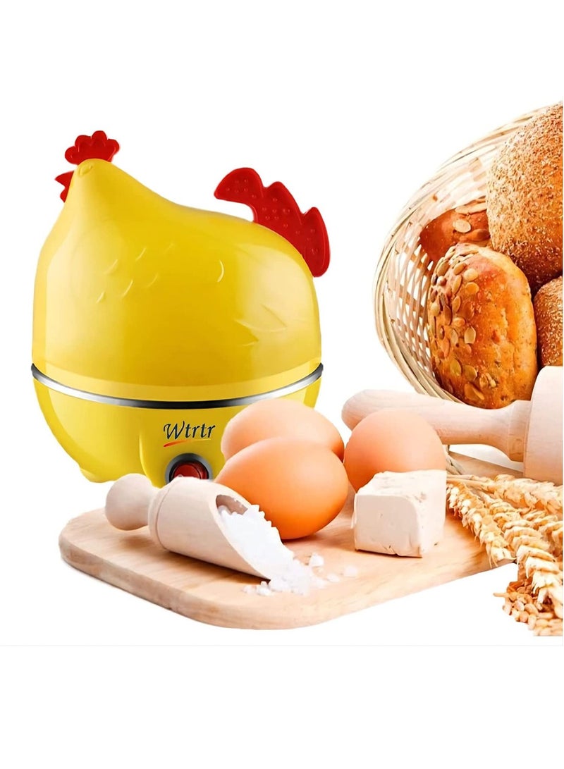 Wtrtr آلة صنع الإفطار الصغيرة، آلة طهي الطعام بالبخار، آلة طهي البيض للأطفال، الذرة الكريمية، 7 نودلز - Image 1