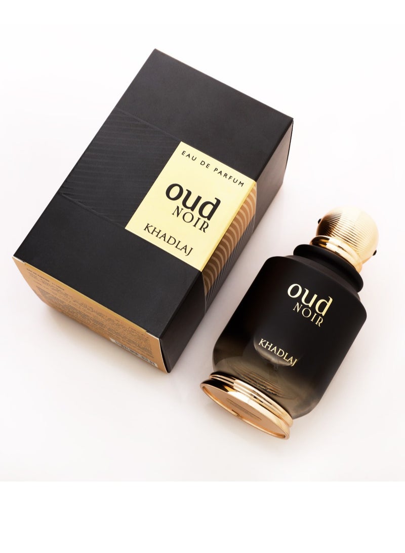 KHADLAJ Oud Noir 100 ML EDP Spray For Men and Women - Image 4