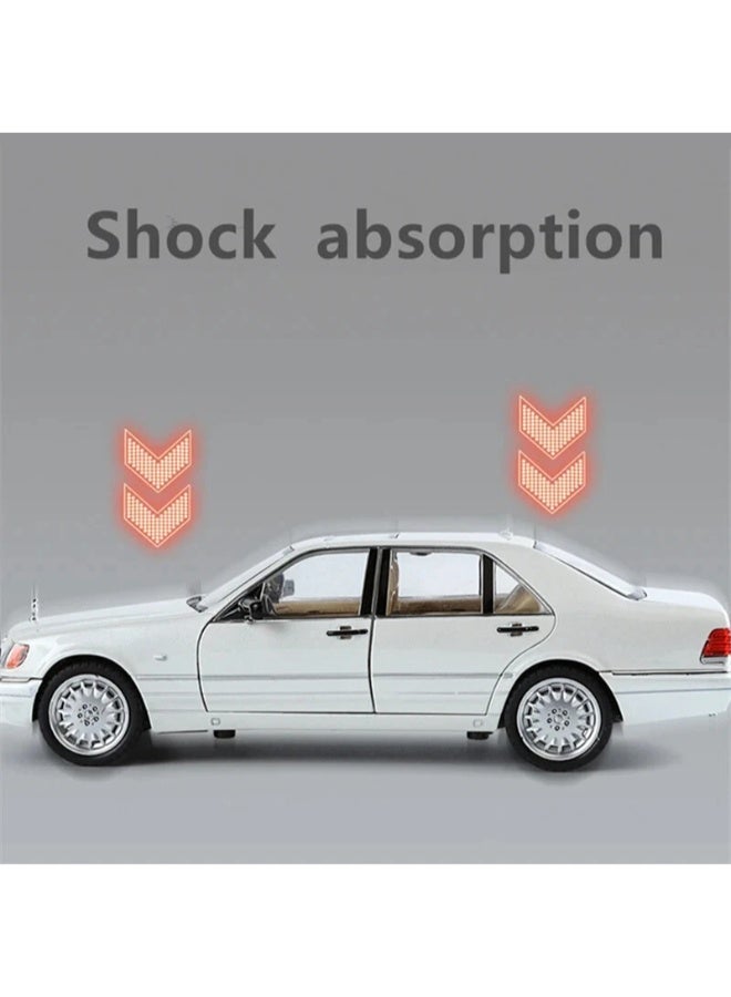 Dexo 1:24 Simulation of Mercedes Benz Classic Luxury Diecast Car Model – Retro Alloy Toy with Sound & Light for Kids and Collectors - Image 3