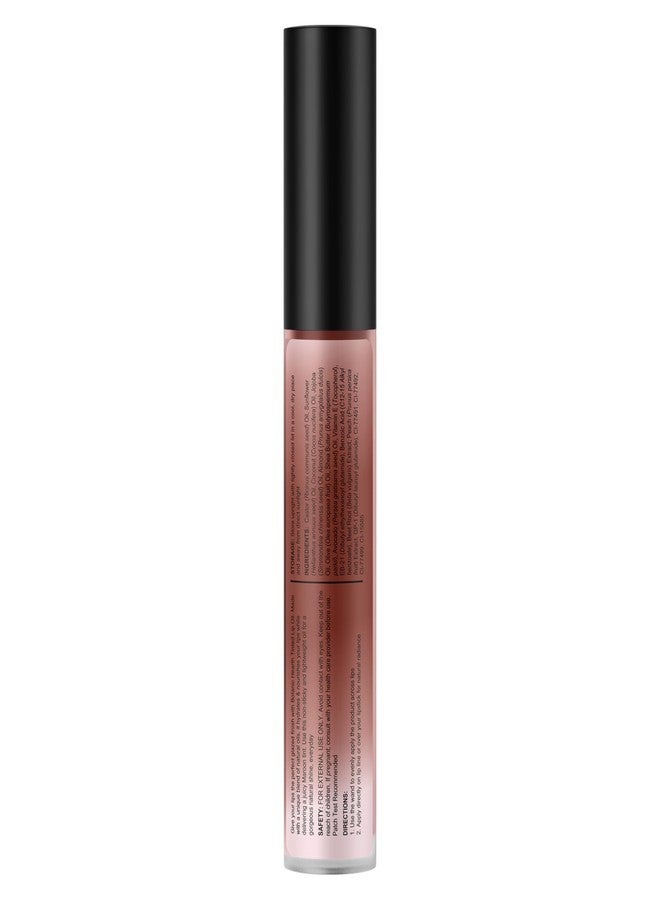 Botanic Hearth Tinted Lip Oil | Moisturizing Lip Gloss Oil for Dry Lips | Deep Red Gloss | Lightweight & Non Greasy | 0.3fl oz - Image 4