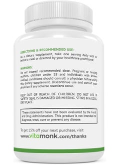 VitaMonk Vitamonk low Histamine Probiotic 8 strains 45 billion CFU's 60Caps  - Image 2