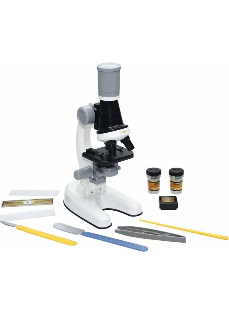 Vardem White Boxed Microscope 100X400X1200  - Image 1