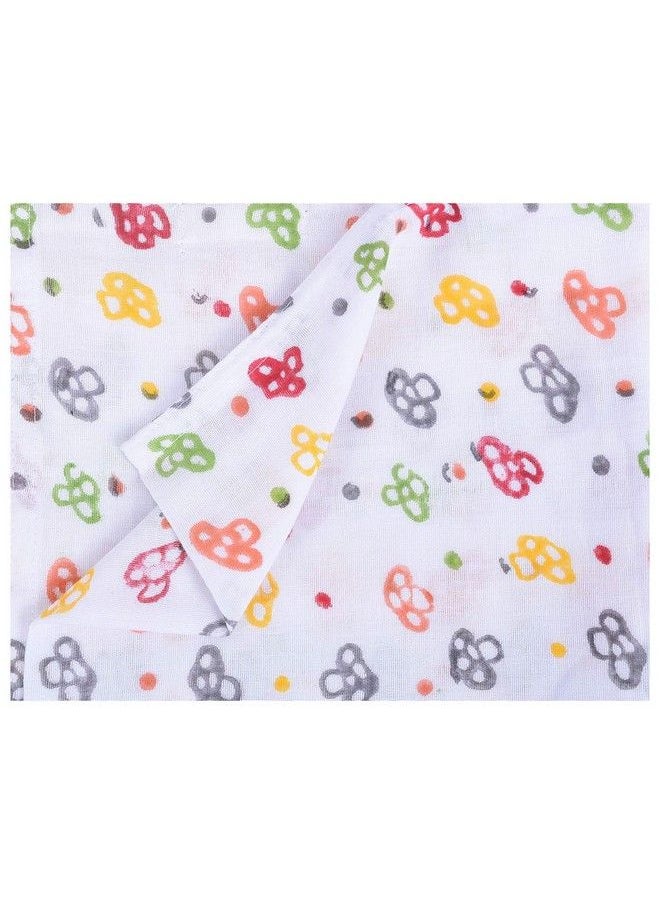 MOM'S HOME Organic Cotton Baby Muslin Cloth Swaddlepack Of 3(012 Months) 92X92 Cm (Mix Any3)  - Image 5