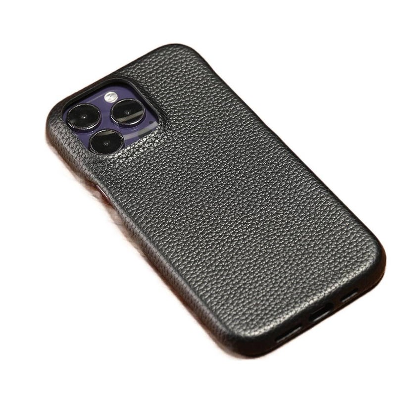 Protective Case | Gray | PU+PET | Leather Texture | Drop Protection | Shockproof Cover for iPhone 15 / 15 Plus / 15 Pro / 15 Pro Max - Image 5