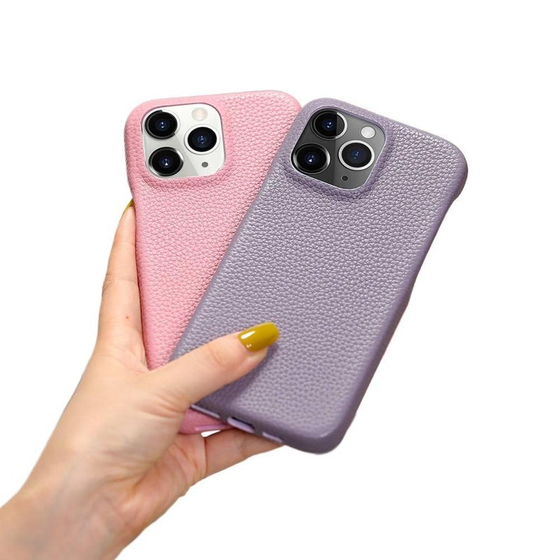Protective Case | Gray | PU+PET | Leather Texture | Drop Protection | Shockproof Cover for iPhone 15 / 15 Plus / 15 Pro / 15 Pro Max - Image 4