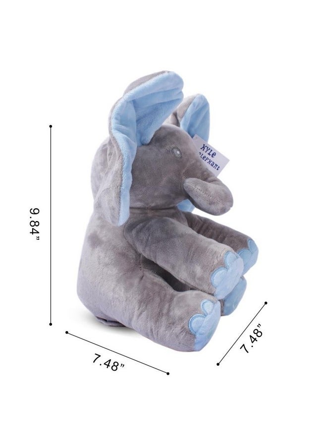Dimple - Kyle Elephant Stuffed Animal Toy - Animated Plush Blue Singing Elephant, Interactive Musical Peek-A-Boo For Babies And Kids, Perfect For Toddlers, Ages 0 And Up - Image 1