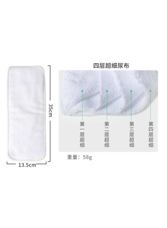 Newborn Baby Diaper Pants Polar Fleece Urine Ring Breathable Washable Baby Training Pants Waterproof Leak-proof Pants