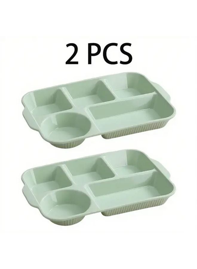 Generic Green 2pcs Stackable 3 Tier Serving Tray with Lid Holiday ...