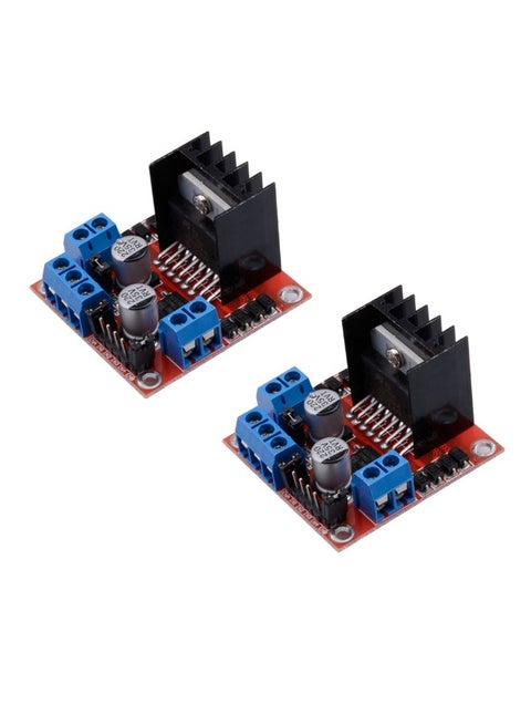 2Packs L298N Motor Drive Controller Board Module Dual H Bridge DC Stepper For Arduino