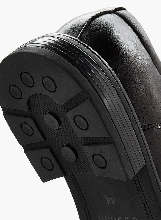 DUCHINI BROWN Men'S Solid Lace-Up Derby Shoes for Men | Best Price UAE