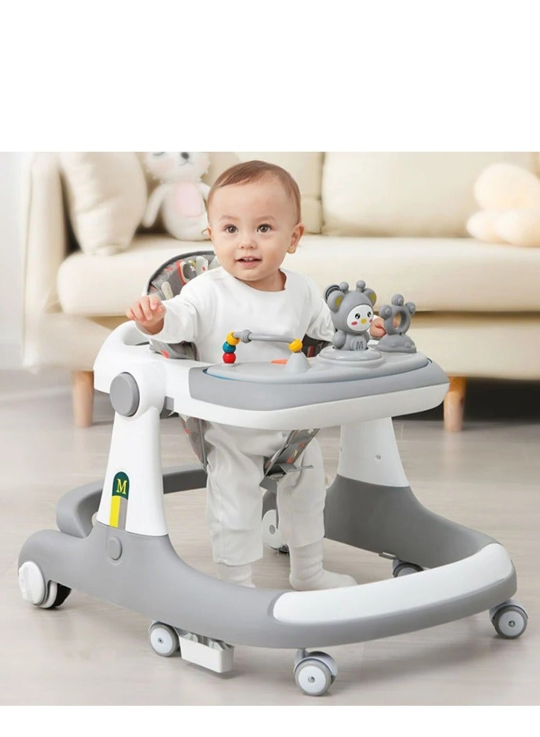 رالي مشاية اطفال تستخدم لتعليم المشي و كرسي طعام للاطفال شكل مميز وتتضمن موسيقى بنغمات مختلفة تعزز حاسة سمع طفلك - Image 2