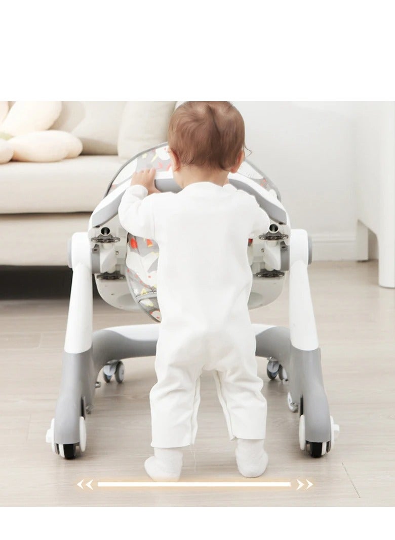 رالي مشاية اطفال تستخدم لتعليم المشي و كرسي طعام للاطفال شكل مميز وتتضمن موسيقى بنغمات مختلفة تعزز حاسة سمع طفلك - Image 3