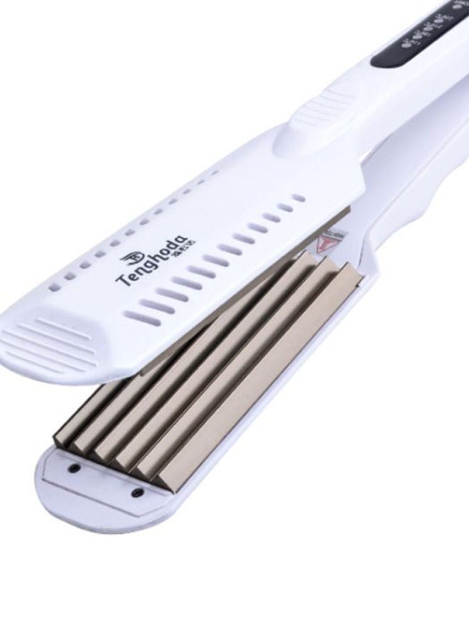 نيبمينينت جهاز احترافي لتجعيد الشعر أبيض/ بيج/ أسود 29سم - Image 2