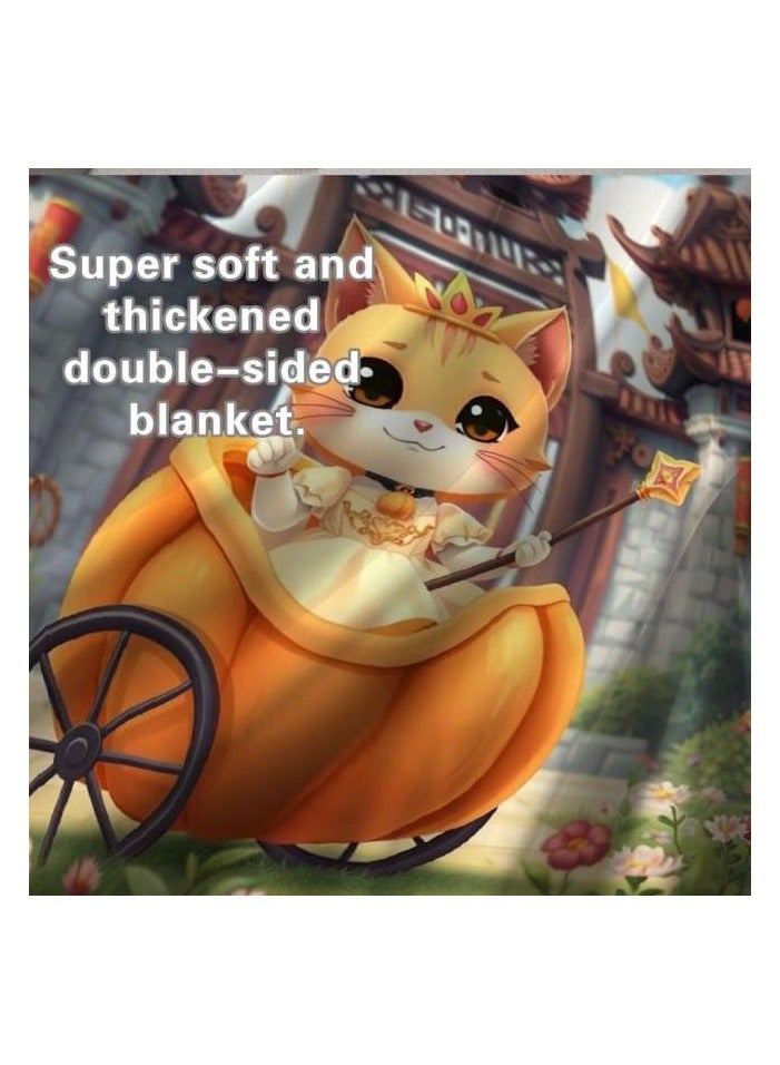 عام بطانية رقيقة من الفانيلا الكرتونية للأطفال والرضع (دافئة ومريحة، ومناسبة للنوم والألعاب) 70 سم * 100 سم - 926 - Image 5