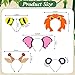 Kigeli 30 Pcs Jungle Animal Safari Ears Headbands for Hair Hoops One Birthday Easter Costumes Dressup Party Favors SuppliesAnimals - Image 4