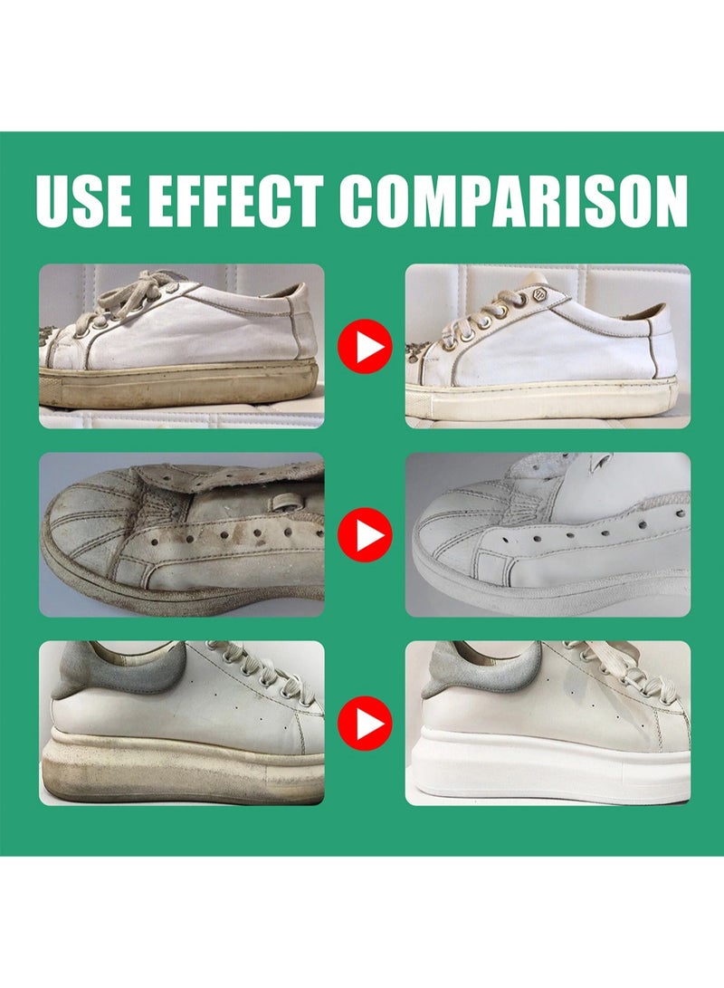Foam Shoe Cleaner, Waterless Shoe Whitening Agent for Tennis Shoes, Canvas, Boots, PU 280ml  - Image 5