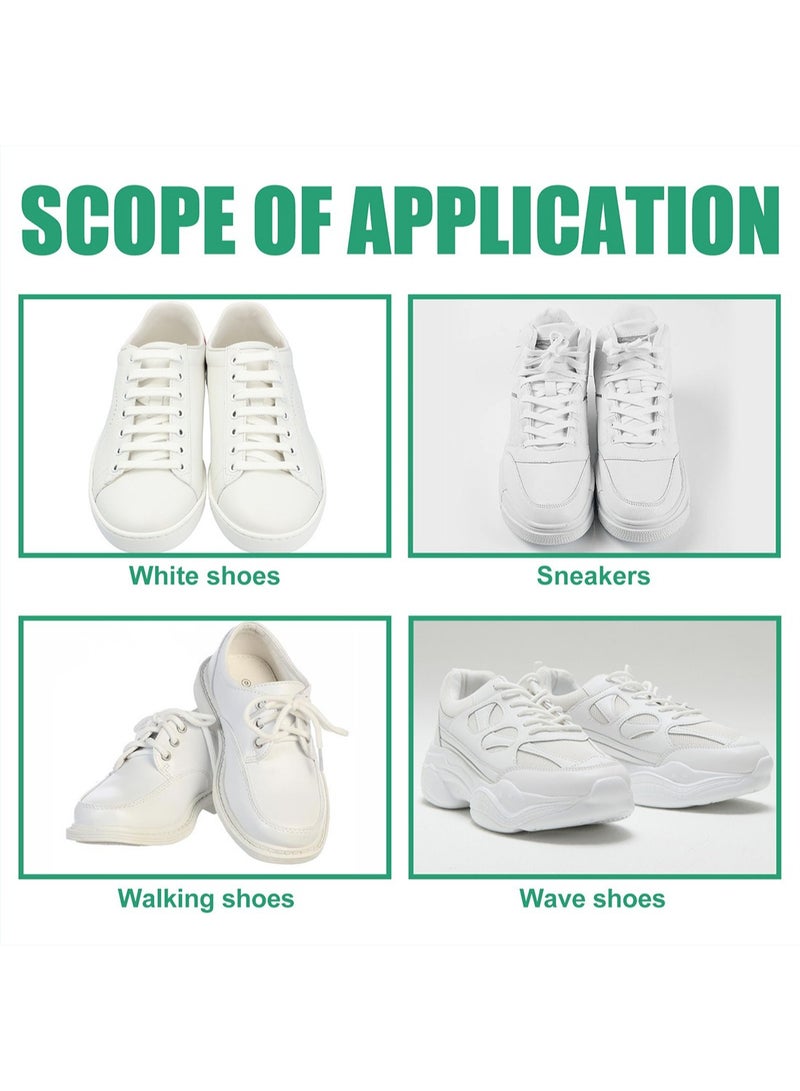 Foam Shoe Cleaner, Waterless Shoe Whitening Agent for Tennis Shoes, Canvas, Boots, PU 280ml  - Image 4