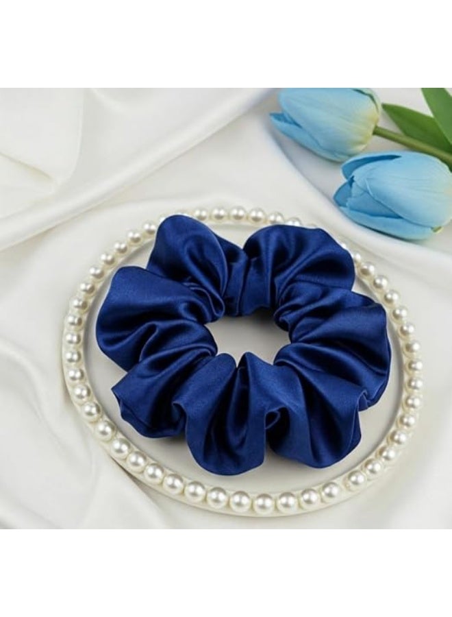 Extra Large Satin Scrunchie – Premium Soft Hair Tie, Multi-Color, Oversized Hair Accessory for Thick & Long Hair - Image 2