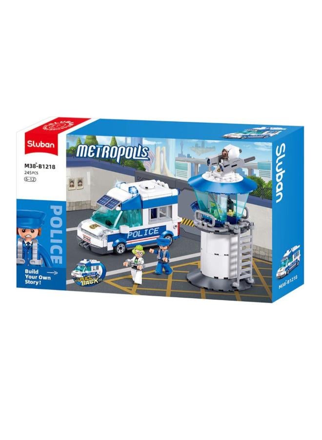 سلوبان سيارة متروبوليس القابلة للسحب من ليجو - شرطة المدينة، 245 قطعة