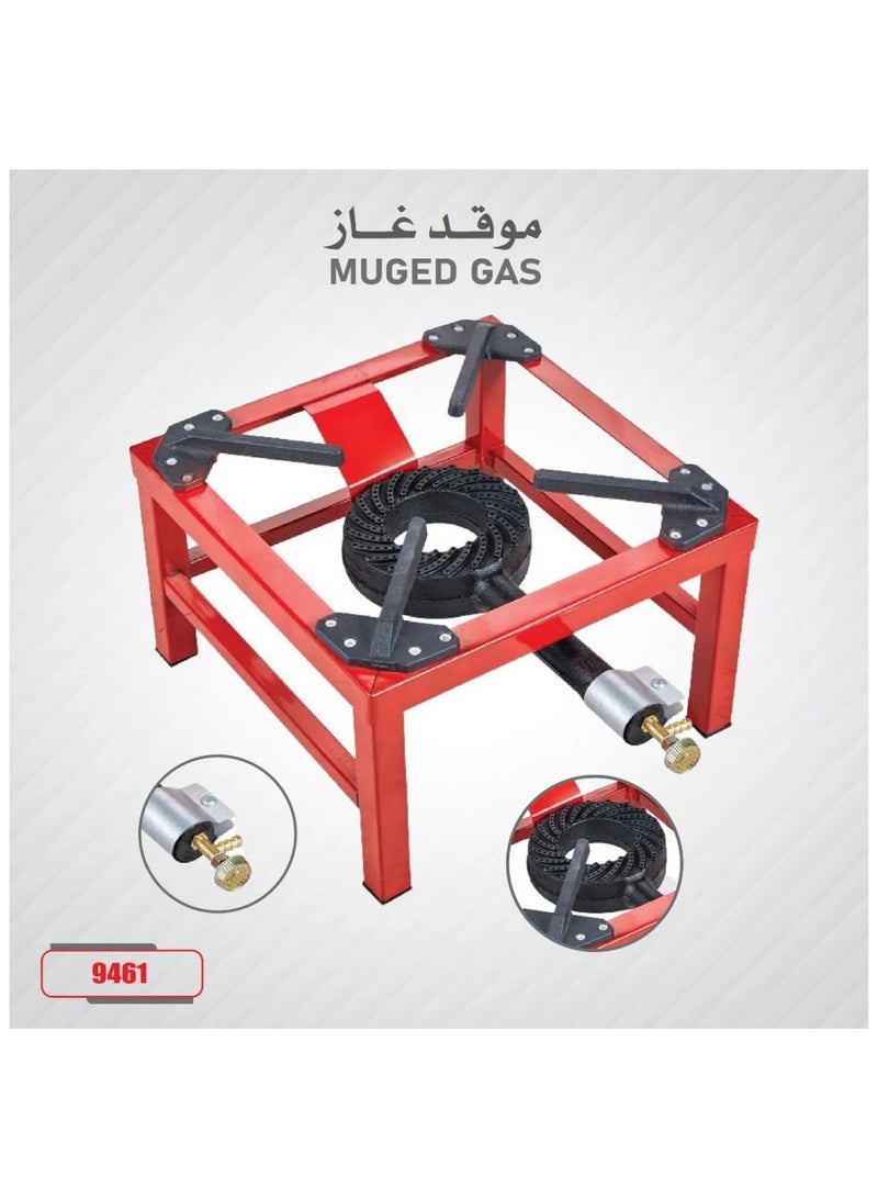 كراون موقد غاز حديد عين واحدة للرحلات و التخييم - Image 2