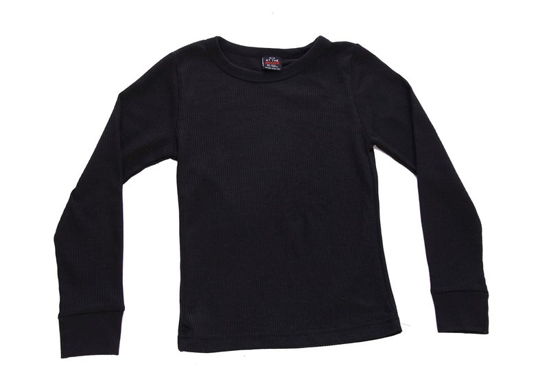 At The Buzzer Thermal Underwear Set for Boys 95362-Black-10/12 - Image 2