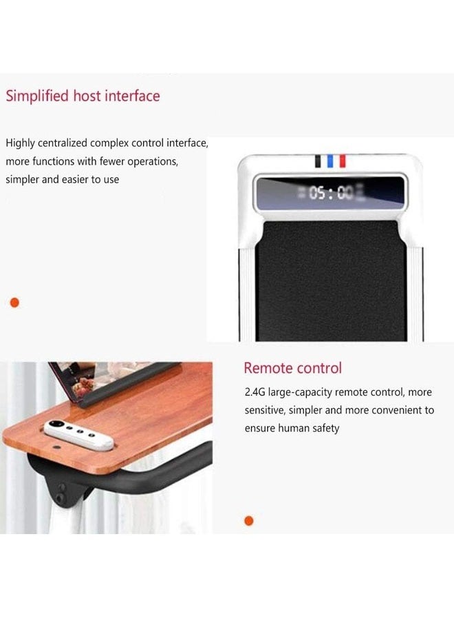 2 In 1 Foldable Motorized Pre-Installed Treadmill with LED Display