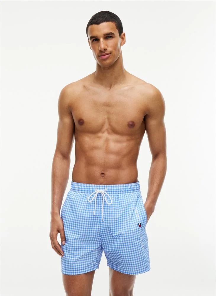Tommy Hilfiger Original Print Mid Length Swim Shorts