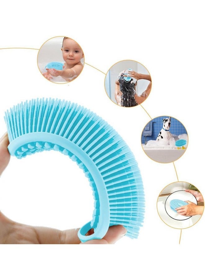 ZIPRON Silicone Body Scrubber, Exfoliating Body Scrubber Soft Silicone Loofah Body Scrubber Fit for Sensitive and All Kinds of Skin Clean and Sanitary - Image 3