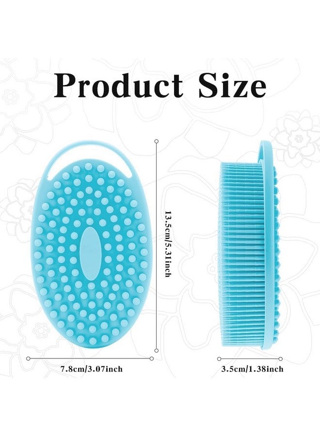 ZIPRON Silicone Body Scrubber, Exfoliating Body Scrubber Soft Silicone Loofah Body Scrubber Fit for Sensitive and All Kinds of Skin Clean and Sanitary - Image 2