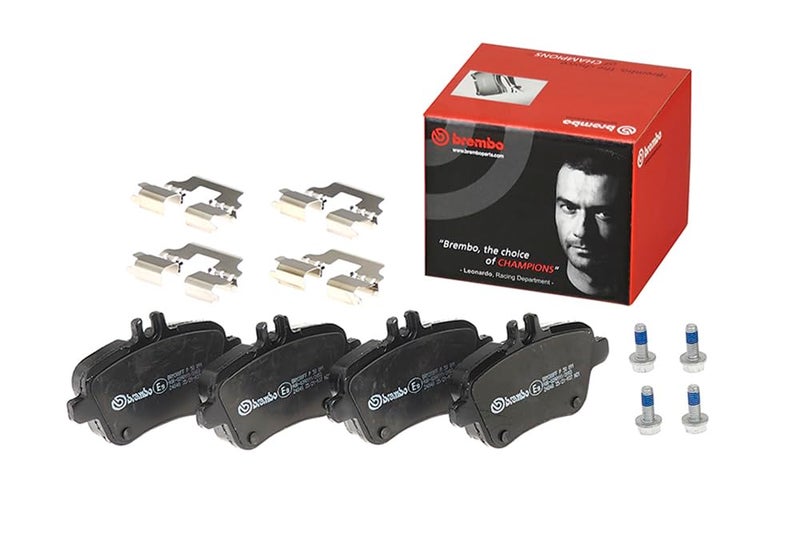 Brembo P50091 Low-Met Rear Disc Brake Pad Set MERCEDES-BENZ OE# A0074209420 - Image 2