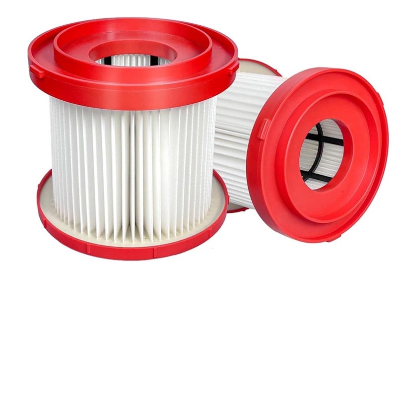 Vacuum cleaner filter 2 pieces of HEPA filter element (suitable for M18 wireless vacuum cleaner) red - Image 1