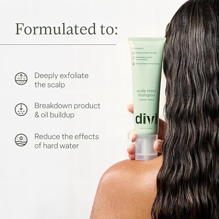 Divi Clarifying Scalp Reset Shampoo and Whipped Repair Treatment Mask Set, Deep Cleansing, Oil Control, Bond Repair, Full Size, 2 Piece Set - Image 3