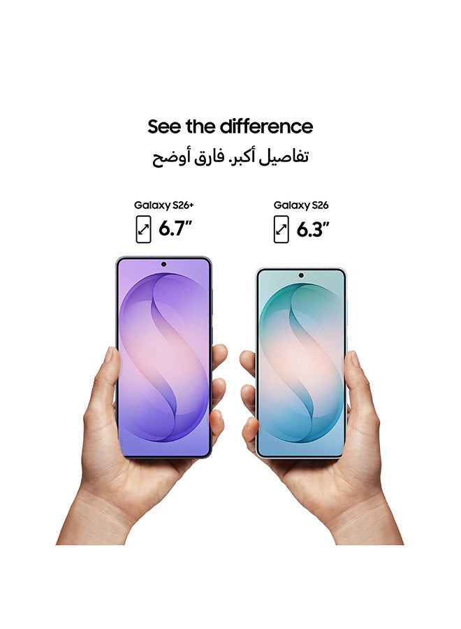 سامسونج Galaxy S26 Dual SIM Sky Blue 12GB RAM 512GB 5G - Middle East Version - Image 3