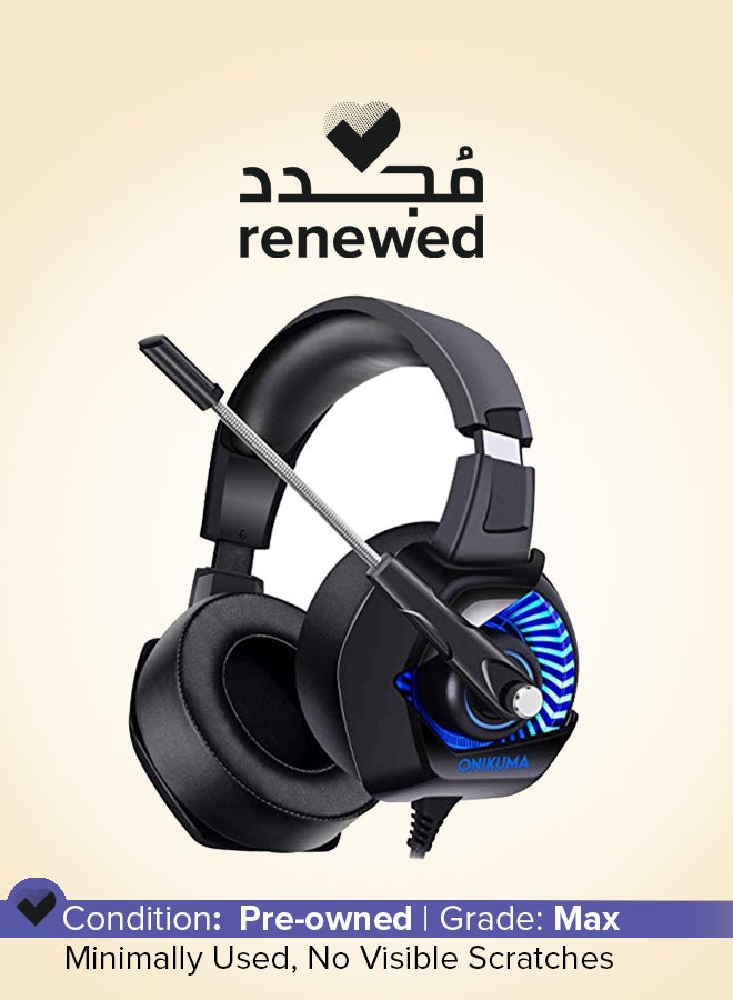 onikuma Renewed - K6 Wired Over-Ear Gaming Headphones With Mic Jewellery - Image 1