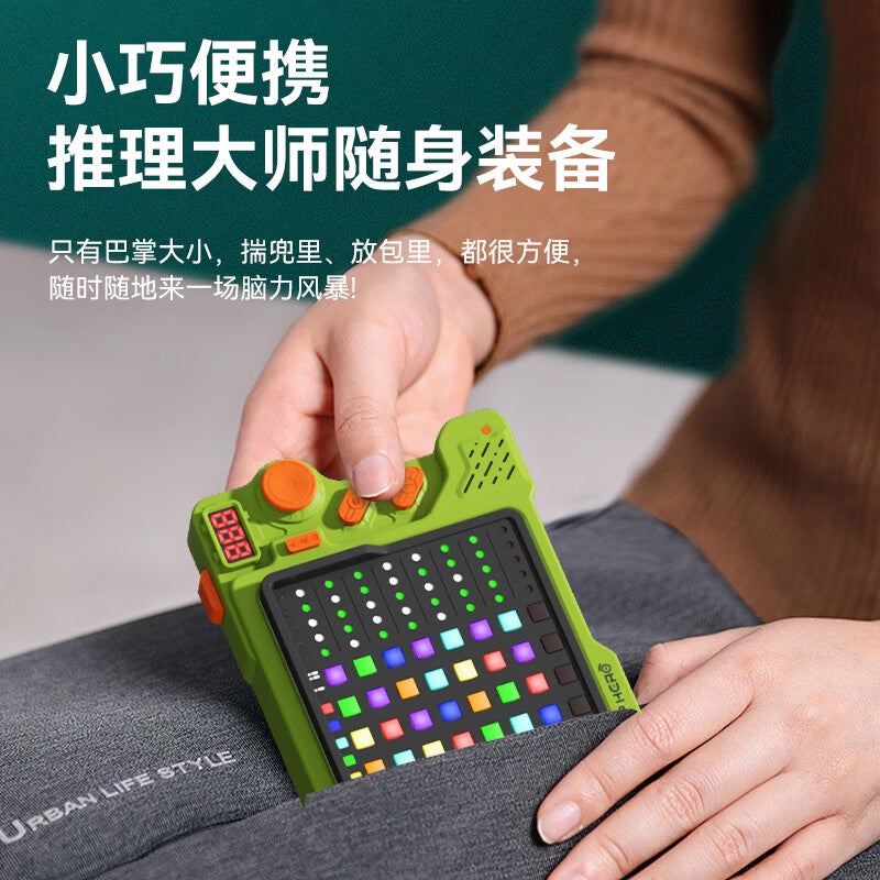 JUMP HERO Password Machine لعبة تعليمية للأطفال من عمر 7 إلى 14 عامًا ، لعبة لوحية للأولاد والبنات الذين تتراوح أعمارهم بين 8 و 13 عامًا ، هدية عيد ميلاد ورأس السنة الجديدة ، فك التشفير والاستدلال