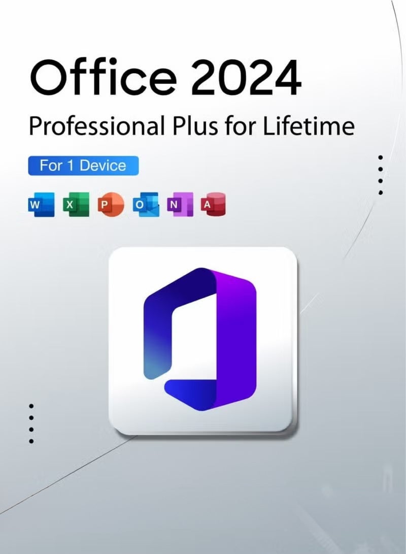 Office Office 2024 Professional Plus - Lifetime Subscription for 1 Device | Digital License | Same Day Delivery