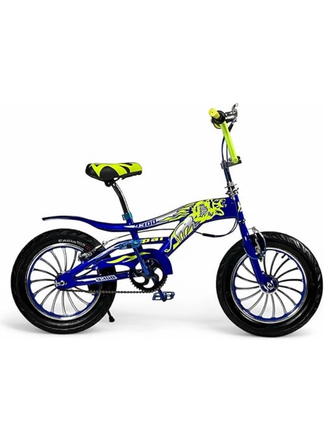 AL BADER 16-Inch Cobra Bike, Mountain Bike For KIds With Dual Disc Brake & Adjustable Seta, Cobra Bike With Mountain wheels, Cobra Bike For Boys, Suitable For 7-13 Years Old  - Image 1