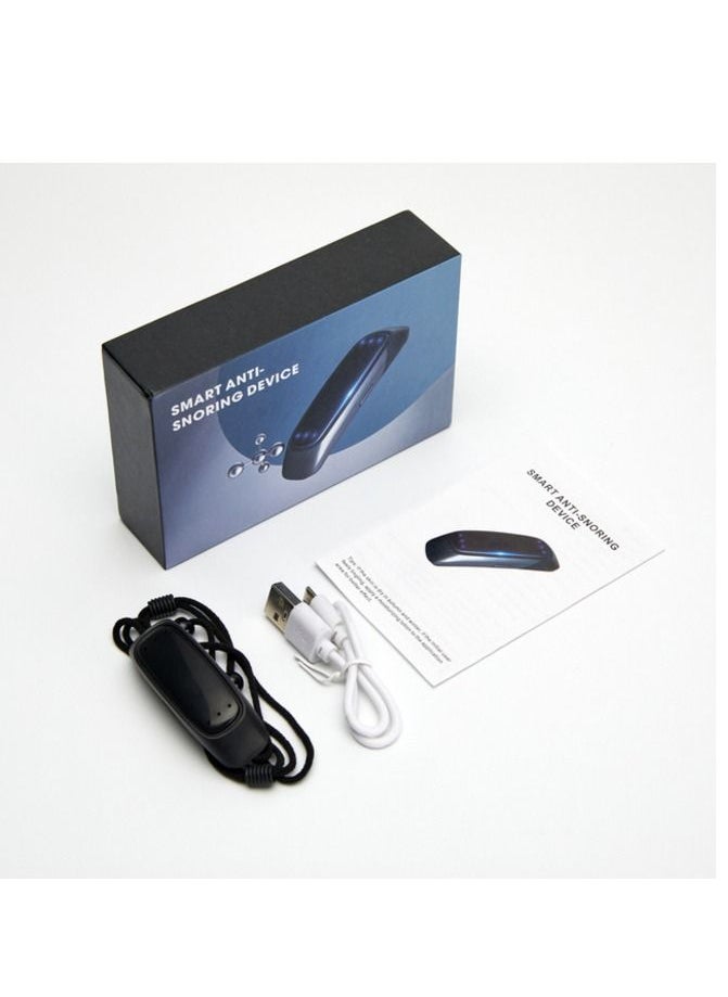 Generic - Smart Anti Snoring Device EMS Portable Stop Snoring Device Comfortable Sleep Health Care Sleep Apnea Aid USB - Image 1