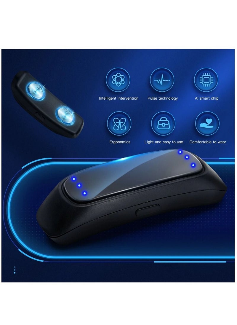 Generic - Smart Anti Snoring Device EMS Portable Stop Snoring Device Comfortable Sleep Health Care Sleep Apnea Aid USB - Image 1