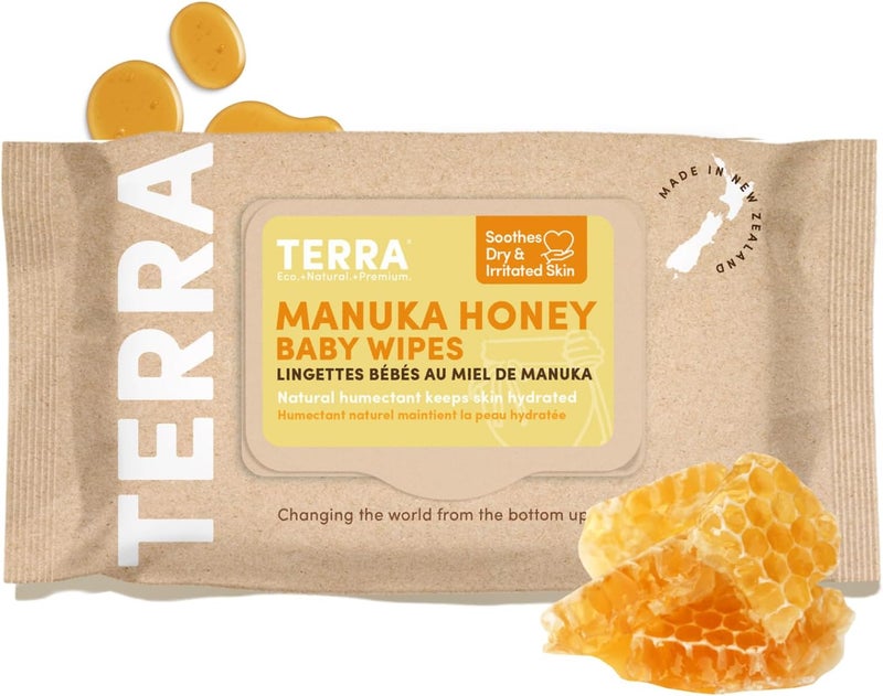 Terra مناديل الأطفال من تيرا مانuka العسل - Image 1