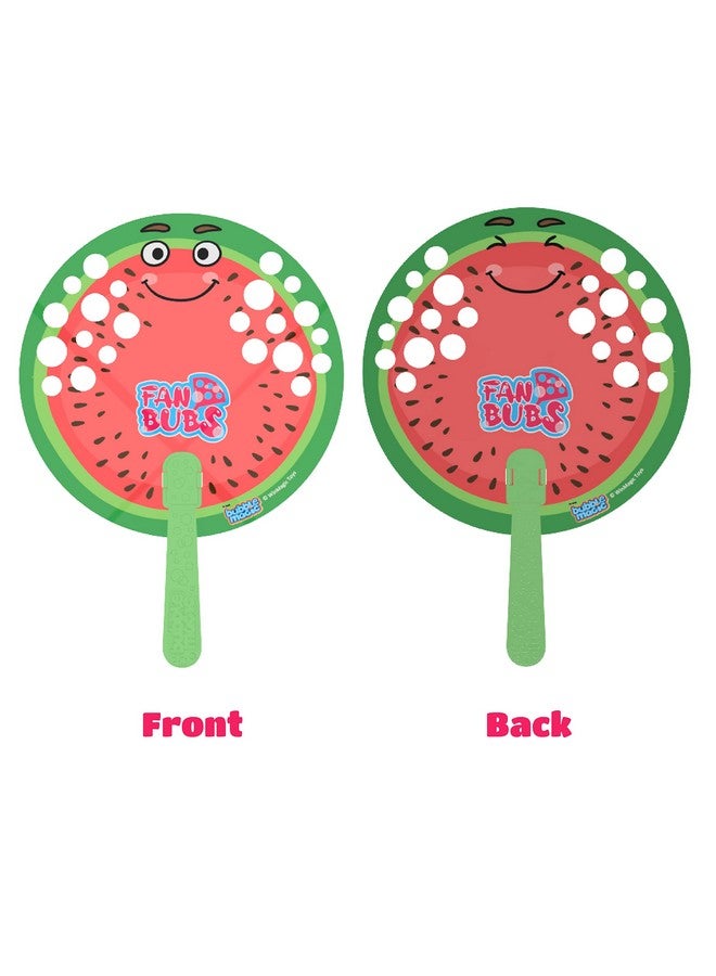 Bubble Magic Fan Bubs Watermelon, Bubble Solution with Hand Fan for The Kids 3 Years and Above, Multicolor, (FB50007) - Image 2