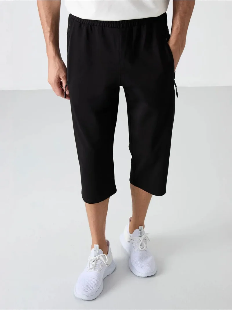 Tommylife Charcoal Grey TOMMY Men's Cotton Blend Shorts for Men | Best Price UAE