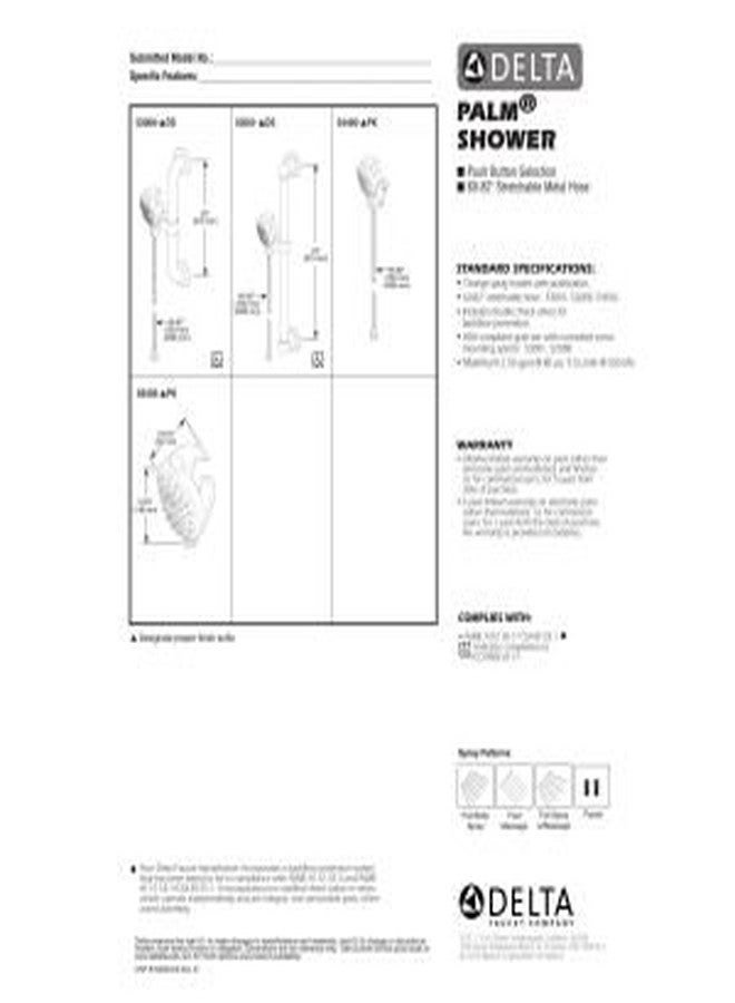 Delta Faucet 59456-PK Handshower, Chrome - Image 2
