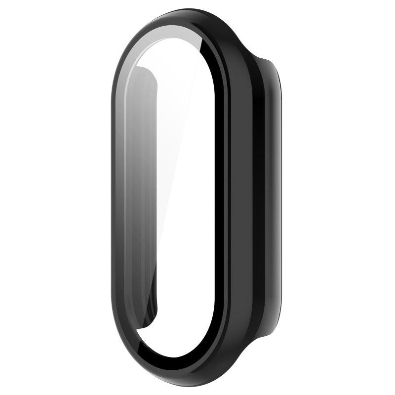 erorex For Xiaomi Mi Band 8 / 9 Ceramic / 10 Ceramic Tempered Film Integrated Pc Protective Watch Cover(Black) - Image 2