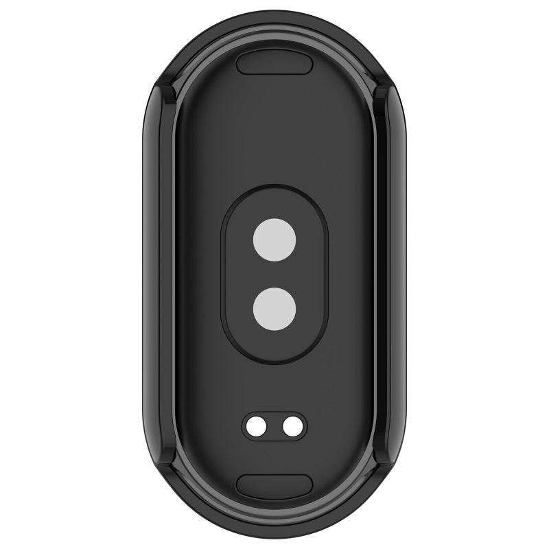 erorex For Xiaomi Mi Band 8 / 9 Ceramic / 10 Ceramic Tempered Film Integrated Pc Protective Watch Cover(Black) - Image 5