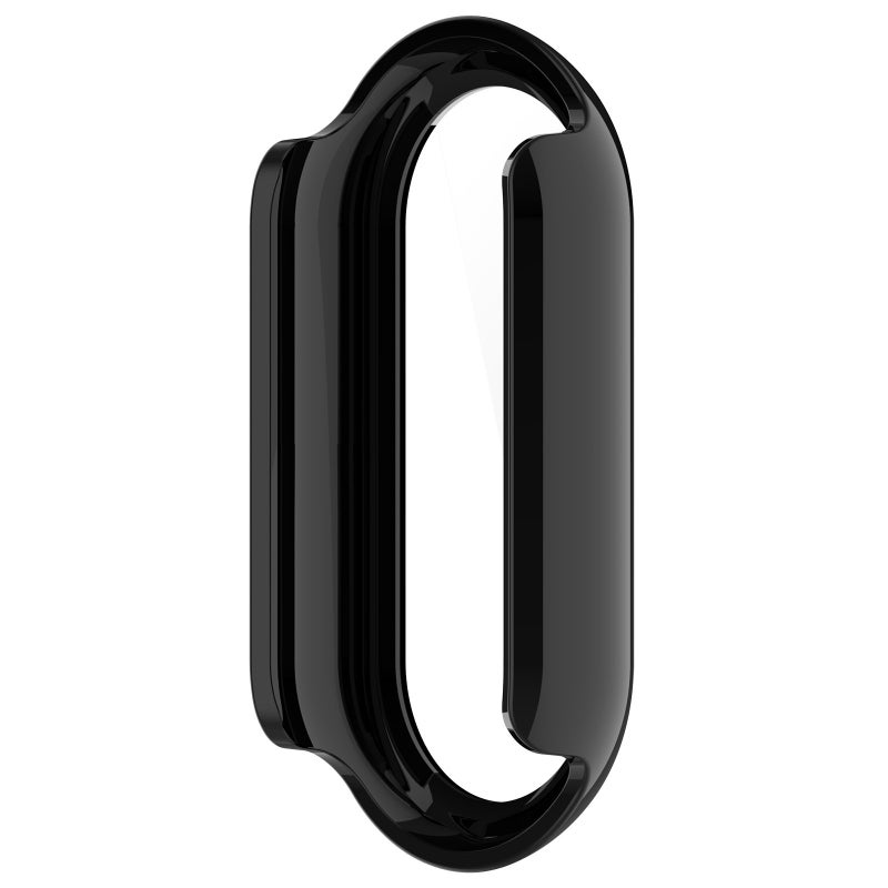erorex For Xiaomi Mi Band 8 / 9 Ceramic / 10 Ceramic Tempered Film Integrated Pc Protective Watch Cover(Black) - Image 3