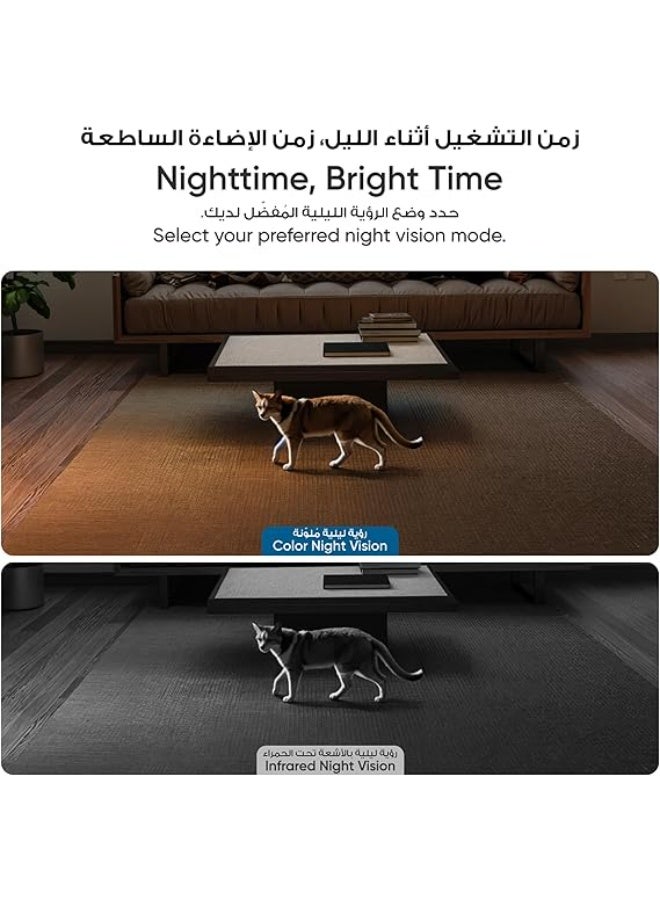 إيوفي أحدث جيل، رؤية ليلية ملونة، اكتشاف آلي للإنسان/الحيوانات الأليفة/الصوت/البكاء، التتبع التلقائي للإنسان/الحيوانات الأليفة، - Image 5