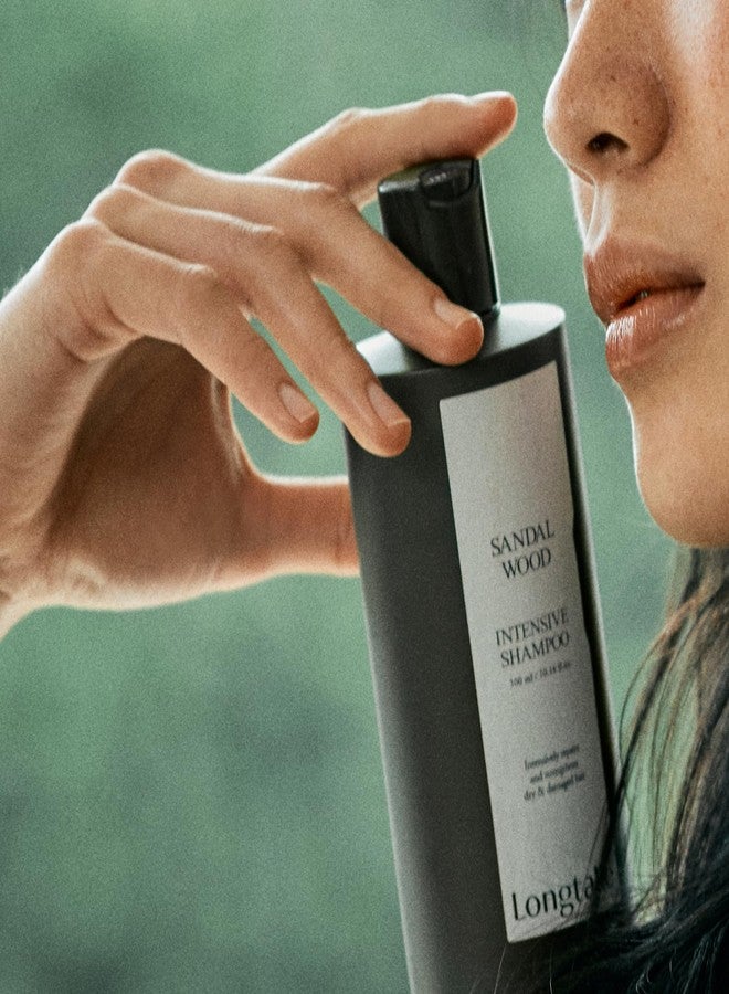 LONGTAKE Sandalwood Intensive Hair Perfume Clarifying Shampoo 10.1 Fl Oz, 300MLㅣVolumizingㅣAnti-frizzㅣImproves softnessㅣFor All Types - Image 5